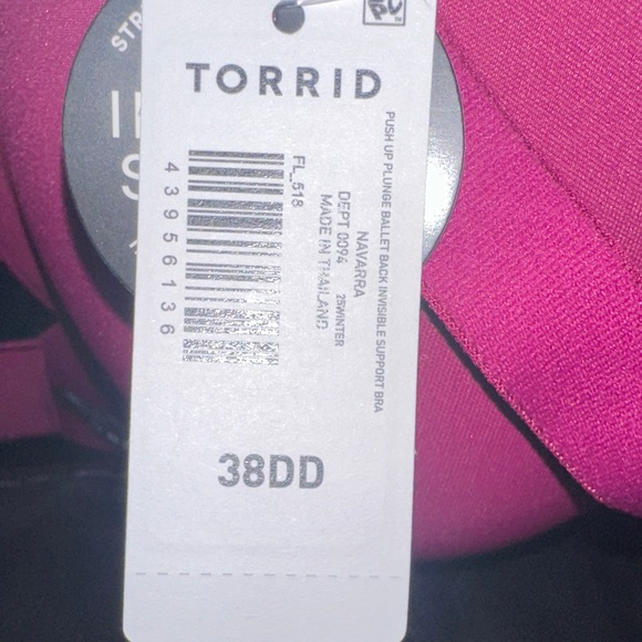 Torrid Deep Burgundy Bra - Picture 6 of 6